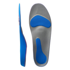 Устілки ортопедичні амортизуючі Преміум, двухкомпонентні при п`ятковій шпорі, OMP-975 S, OrtoMed, Розмір: 39