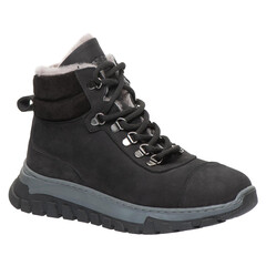 Зимові черевики для хлопчиків Theo Leo чорного кольору (LEO-3273KR), Колір: чорний, Розмір: 36