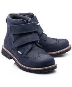 Черевики для хлопчиків Theo Leo синього кольору, Колір: чорний, Розмір: 26