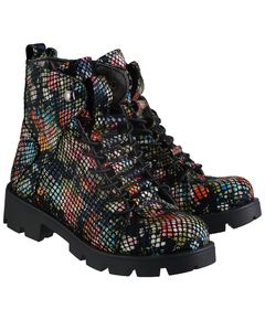 Черевики для дівчаток Theo Leo мікс кольорів, Колір: черный/цветок, Розмір: 27