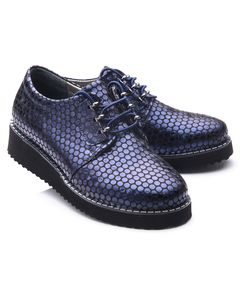 Туфлі для дівчаток Theo Leo темно-синього кольору, Колір: т.синій, Розмір: 28