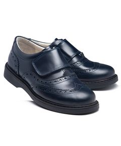 Туфлі для хлопчиків Theo Leo синього кольору, Колір: синій, Розмір: 37