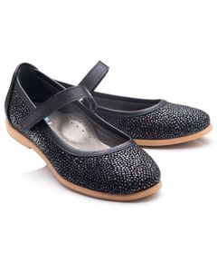 Туфлі для дівчаток Theo Leo чорного кольору, Колір: чорний, Розмір: 26