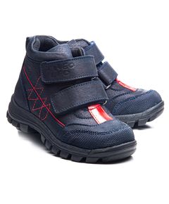 Черевики для хлопчиків Theo Leo темно-синього кольору, Колір: т.синій/червоний, Розмір: 21