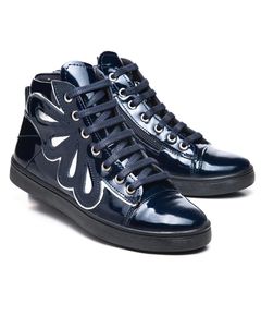 Черевики для дівчат Theo Leo синього кольору, Колір: синій, Розмір: 28