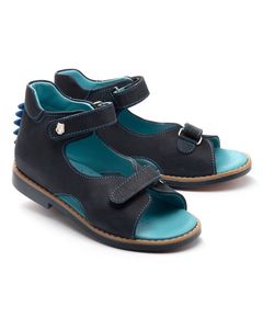 Босоніжки для хлопчиків Theo Leo темно-синього кольору, Колір: т.синій, Розмір: 23