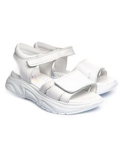 Сандалі для дівчаток Theo Leo білого кольору, Колір: білий, Розмір: 30