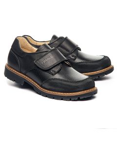 Туфлі для хлопчиків Theo Leo чорного кольору, Колір: чорний, Розмір: 40