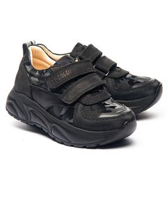 Кросівки для дівчаток Theo Leo чорного кольору, Колір: чорний, Розмір: 22