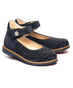 Туфли для девочек 1295, Цвет: т.синій, Размер: 28