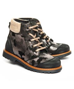 Черевики для дівчат Theo Leo мікс кольорів, Колір: чорний/золотий, Розмір: 26