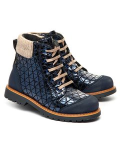 Черевики для дівчат Theo Leo синього кольору, Колір: синій, Розмір: 26