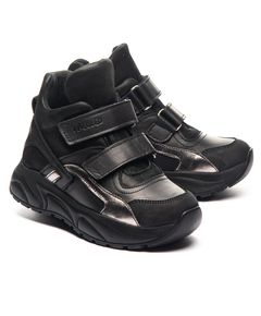 Черевики для дівчат Theo Leo чорного кольору, Колір: чорний, Розмір: 26