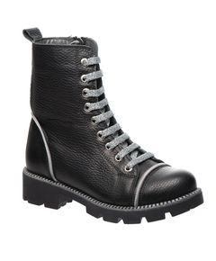 Сапоги для девочек Theo Leo черного цвета, Цвет: чорний, Размер: 31