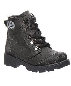 Черевики для дівчат Theo Leo чорного кольору, Колір: сірий/чорний, Розмір: 26