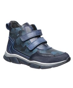 Черевики для хлопчиків Theo Leo синього кольору, Колір: синій камуфляж, Розмір: 26