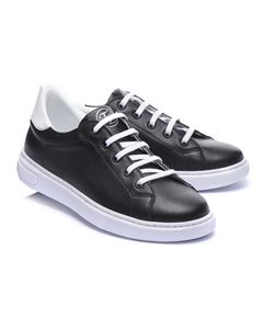 Кеди дитячі Theo Leo чорного і білого кольорів, Колір: чорний/білий, Розмір: 36