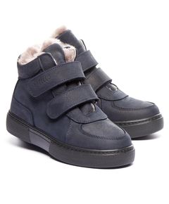 Зимові спортивні черевики для хлопчиків 1411, Колір: т.синій, Розмір: 33
