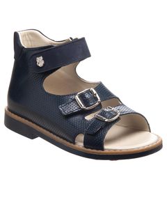 Босоніжки для хлопчиків Theo Leo темно-синього кольору, Колір: т.синій, Розмір: 25