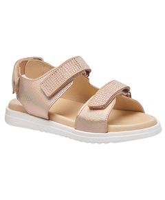 Босоніжки для дівчаток Theo Leo рожевого кольору, Колір: пудра, Розмір: 31