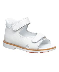 Босоніжки профілактичні для дівчинки Theo Leo білого кольору, Колір: білий, Розмір: 24