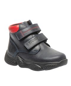 Черевики для хлопчиків Theo Leo темно-синього кольору, Колір: т.синій/червоний, Розмір: 21