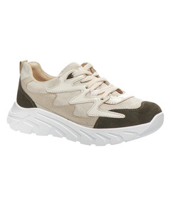 Кросівки для дівчаток Theo Leo бежевого кольору (LEO-2776 BEIG), Колір: оливковий/бежевий, Розмір: 31