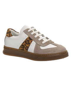 Кеди для дівчаток Theo Leo білого та бежевого кольорів (LEO-3369/K  WH-BEIG), Колір: білий/бежевий, Розмір: 33