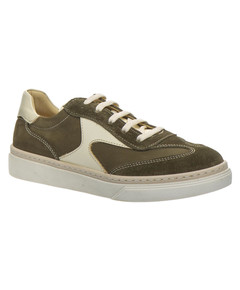 Кеди для хлопчиків Theo Leo хакі кольору, Колір: хакі/білий, Розмір: 36