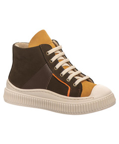 Черевики Theo Leo коричневого та гірчичного кольору (LEO-3384 SA BR), Колір: коричневий/гірчичний, Розмір: 31