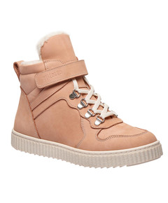 Зимові черевики для дівчаток Theo Leo пудрового кольору, Колір: пудра, Розмір: 36