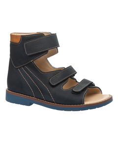 Ортопедичні босоніжки для хлопчиків Theo Leo темно-синього кольору (LEO-297 NAV), Колір: т.синій, Розмір: 21
