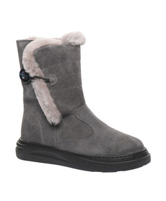 Зимние сапоги для девочек Theo Leo серого цвета (LEO-3176), Цвет: чорний, Размер: 33
