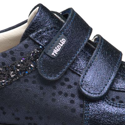 Кросівки для дівчаток Theo Leo темно-синього кольору, Колір: т.синій, Розмір: 27, зображення 2