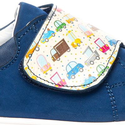 Мокасини для хлопчиків Theo Leo синього кольору, Колір: синій /мікс, Розмір: 21, зображення 4