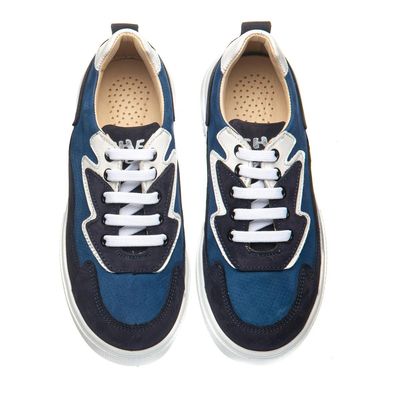 Кеди для хлопчиків Theo Leo синього кольору, Колір: синій, Розмір: 26, зображення 3