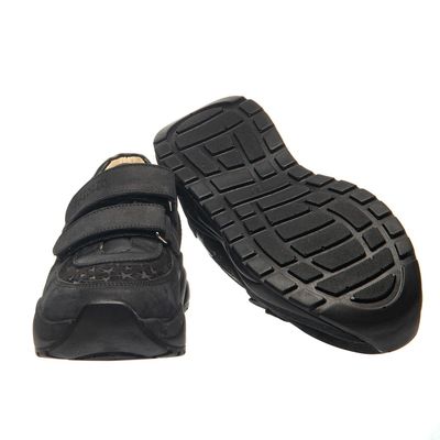 Кросівки для дівчаток Theo Leo чорного кольору, Колір: чорний, Розмір: 26, зображення 2