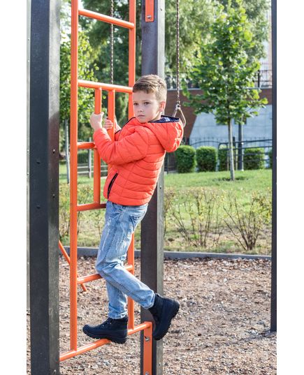 Зимові черевики для хлопчиків Theo Leo синього кольору, Колір: т.синій, Розмір: 21, зображення 5