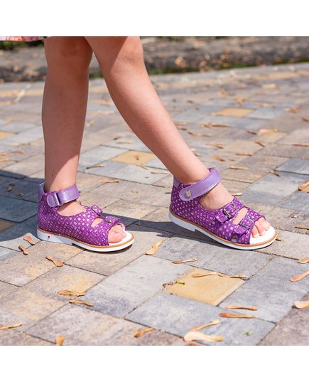 Босоніжки для дівчаток Theo Leo рожевого кольору, Колір: рожевий, Розмір: 21, зображення 2