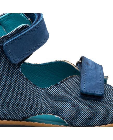 Босоніжки для хлопчиків Theo Leo синього кольору, Колір: синій, Розмір: 31, зображення 3
