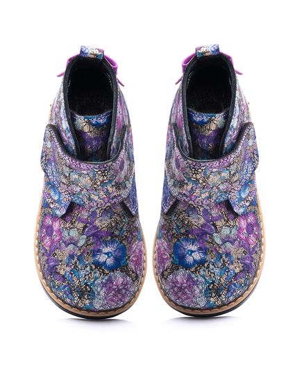 Черевики для дівчат Theo Leo мікс кольорів, Колір: квітковий принт, Розмір: 18, зображення 5