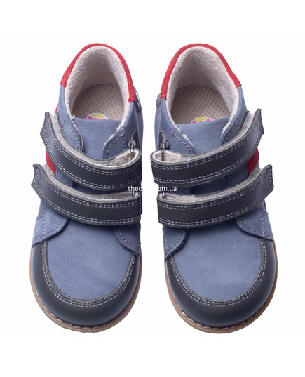 Ботинки для мальчиков Theo Leo серого цвета, Цвет: сірий, Размер: 18, изображение 5