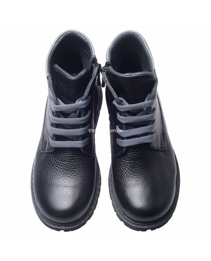 Ботинки для мальчиков Theo Leo черного цвета, Цвет: чорний, Размер: 22, изображение 5