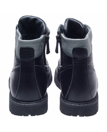 Ботинки для мальчиков Theo Leo черного цвета, Цвет: чорний, Размер: 22, изображение 4