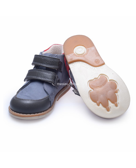 Ботинки для мальчиков Theo Leo серого цвета, Цвет: сірий, Размер: 18, изображение 2