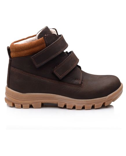 Черевики для хлопчиків Theo Leo коричневого кольору, Колір: коричневий, Розмір: 31, зображення 5