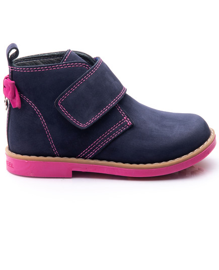 Ботинки для девочек Theo Leo синего цвета, Цвет: синій/рожевий, Размер: 18, изображение 5