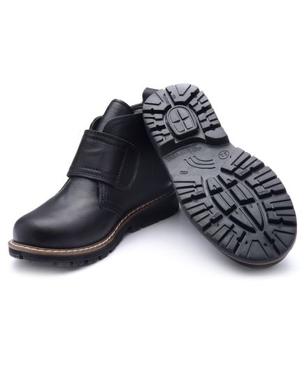 Ботинки для мальчиков Theo Leo черного цвета, Цвет: чорний, Размер: 26, изображение 5