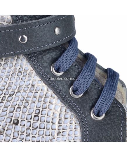 Ботинки для девочек Theo Leo серого цвета, Цвет: сірий/св.сірий, Размер: 26, изображение 3