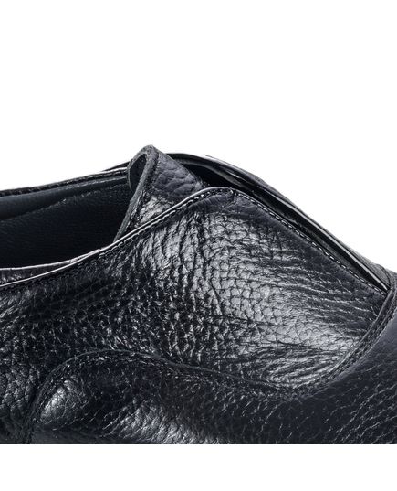 Туфлі для хлопчиків Theo Leo чорного кольору, Колір: чорний, Розмір: 34, зображення 3